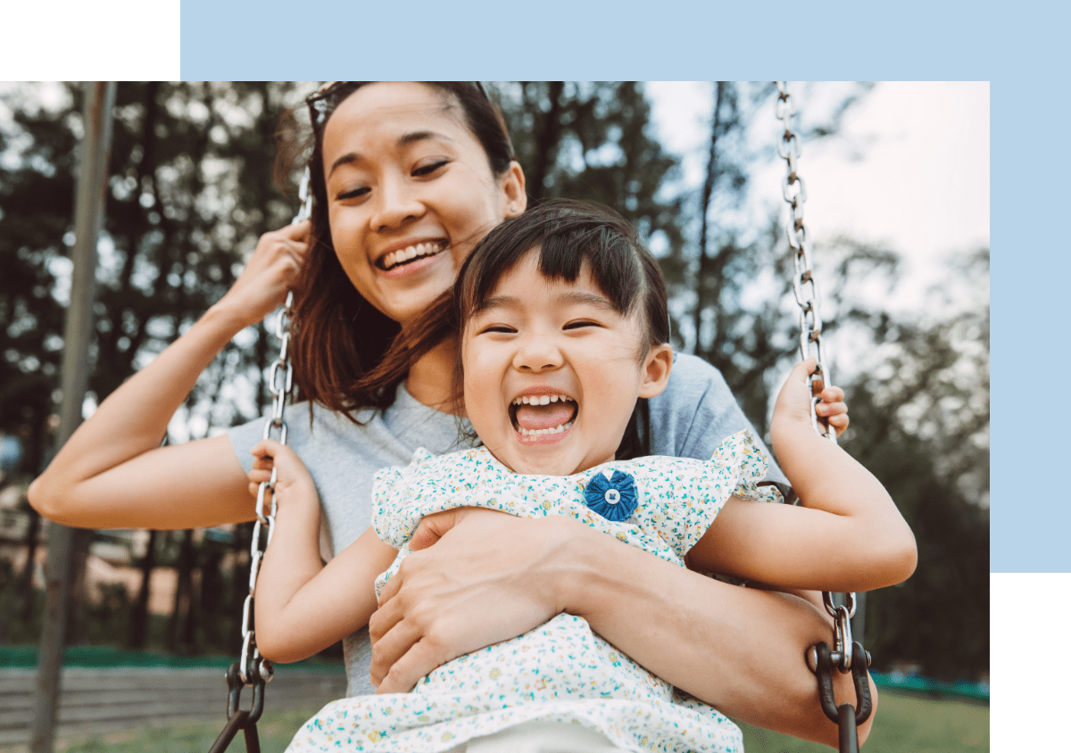 Dental benefits family imagery