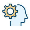gear overlapping side profile of person