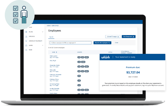 screenshot of modern benefits